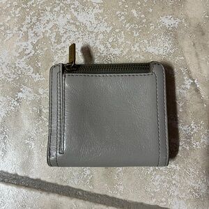 Fossil Gray Leather Wallet